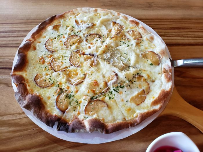 Pizza at Montreux Restaurant and Café