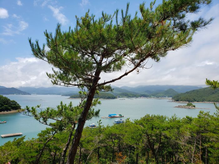 View of other islands from Boli Island