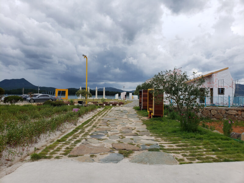 Walkway to entrance